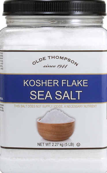 OLDE THOMPSON Kosher Flake Sea Salt 2270 gr